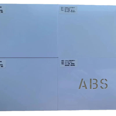 Glanz/grobe Körner/feine Linien ABS-Kunststoffbleche für die individuelle Gravur und Schnitzerei