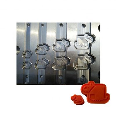 Ein- oder Mehrfach-Hohlraum-Silicone-Gummi-Formen für die kundenspezifische Spritzgießerei