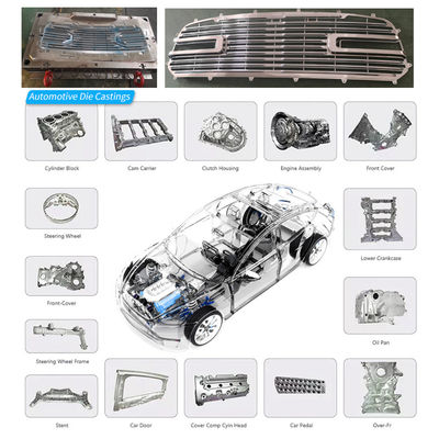 angepasste Aluminiumgussteile für die Automobilindustrie, Luftfahrt und Elektronik