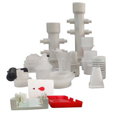 Spezielle Kunststoffspritzgießteile mit 0,01 mm Toleranz und angepassten Farben einschließlich 2D/3D/CAD-Designunterstützung