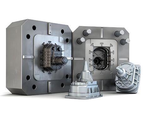 Kunststoffspritzgießform mit hoher Haltbarkeit für Fahrzeugteile mit Stahl- und polierter Aluminiumoberfläche P20/718/738/NAK80/S136