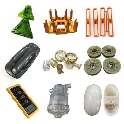 Zusammengefügte Kunststoffspritzgießteile mit ABS/PA66/PP/PC/PMMA/PSU/PCTG/TPE/TPU/PBT-Materialien und Toleranz von 0,01-0,05 mm für OEM-ODM-Anpassungsservice