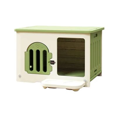 Hauptmaterial Kunststoff Eisen Haustierfenster Hundehaus für große Hunde kundenspezifische Farbe Innen-/Außen-Luxuskennel