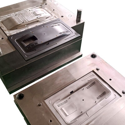 Optimierte Rippenstruktur für Display-Rückabdeckung, Spritzgussform zur Lösung von Einfallstellen an dicken Wandbereichen