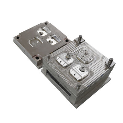 ISO 9001 zertifizierte kundenspezifische elektrische Stecker-Spritzgussform mit mehreren Kavitäten, poliertem S136-Stahl, hohe Haltbarkeit, Präzisionsform
